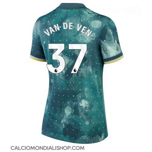 Maglie da calcio Tottenham Hotspur Micky van de Ven #37 Terza Maglia Femminile 2024-25 Manica Corta